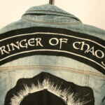 Bringer Of Chaos Top Rocker Patch - punk patch, metal patch, metal back patch, patches for jackets, banner patch, motorcycle jacket, kail