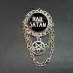 Hail Satan broach .