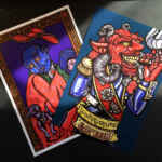 Vampire & Devil - A5 Art Print Double Feature