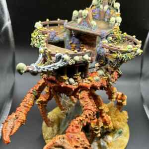 Giant crab pirate ship