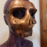 Bronze Skull Mask