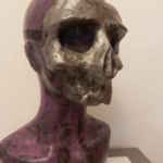 Silver skull Mask