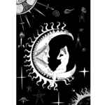 The Moon Tarot Card Art Print