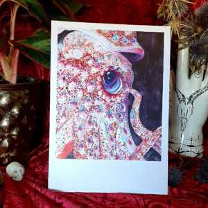 The Strawberry Squid print - 3 sizes
