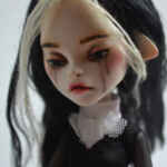 Grief | hand-painted art doll inspired by loss and the myth of the Banshee