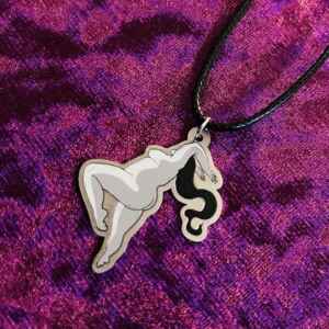 Fat Witch Charm Necklace