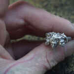 Hekate Trimorphe silver ring