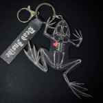 Dead Inside Frog Keyring