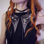 Broken Doll Collar Small in Black