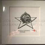 Granny Mann's Friend - Witch Black Lino Print - Limited Edition
