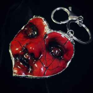 Dead Heart Keyring (Style 9)