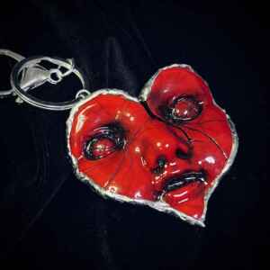 Dead Heart Keyring (Style 6)