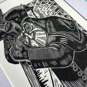 The Gondolier - Larger Print - Ltd. Ed Lino Print