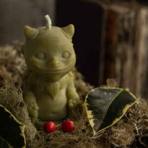 Yule Nature Sprite Spell Candle - Sproutling
