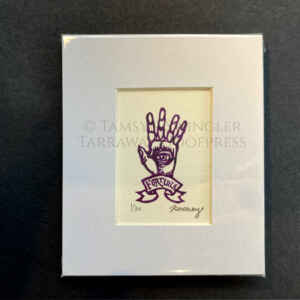 Fortuna in Purple - Fortune Telling - Psychic - Ltd. Ed Tiny Print