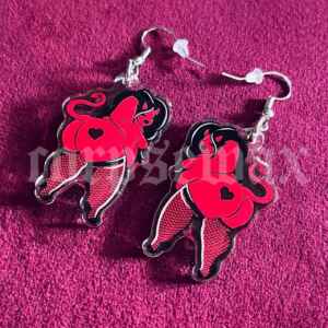 Luci the Devil, Fat Babe Earrings