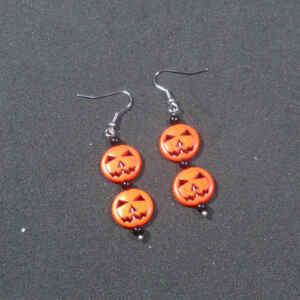 Pumpkin Earrings