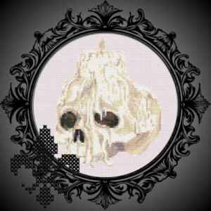Skull Candle-Handmade Cross Stitch & DIY Cross Stitch Kit (Copy)