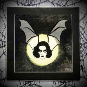 'Luna' 8.2” x 8.2” Limited Edition Giclée print with 10” x 10” Mount