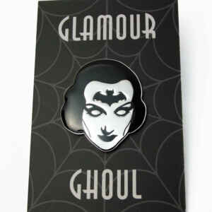 Glamour Ghoul enamel pin