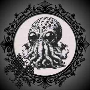Cutethulhu-Handmade Cross Stitch & DIY Cross Stitch Kit
