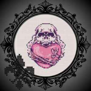 Bite My Heart-Handmade Cross Stitch & DIY Cross Stitch Kit
