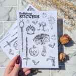 Delicious Stickers: A Dungeon Meshi Sticker Flash Sheet - A5 D&D Dunmeshi Art