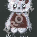 Hell Kitty: Original Gothic artwork