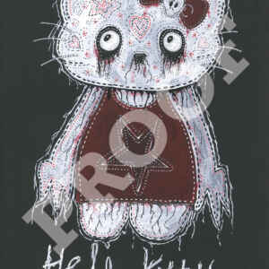 Hell Kitty: Original Gothic artwork