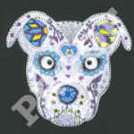 Sugar Staffie: Original Gothic art