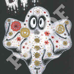 Boo Ghost: Original Gothic artwork