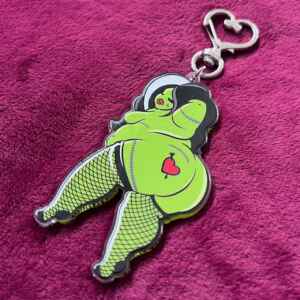Frankie, Fat Babe Keyring