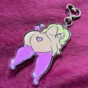 Barbara, Fat Babe Keyring