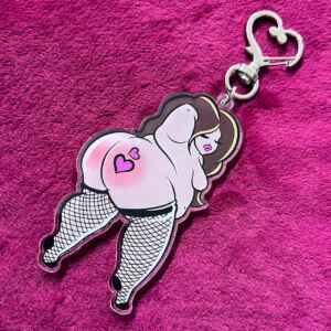 Charlotte, Fat Babe Keyring