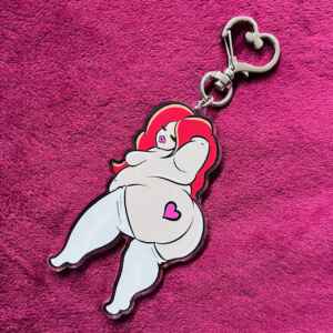 April, Fat Babe Keyring