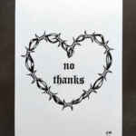 No Thanks ???? A5 Art Print