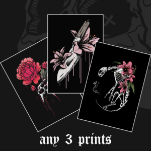 Any 3 Designs Art Print Bundle