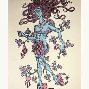 Portafortuna, Lino print
