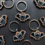 Wooden Bat Keyring