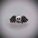 Winged Skull Ring