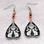 Cats Planchette earrings