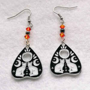 Cats Planchette earrings