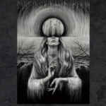 As Above, So Below - Giclée Dark Art A4 Print, Goth Home Décor, Occult Wicca Pagan Art, Witchy Aesthetic Room Décor, Grunge Wall Art