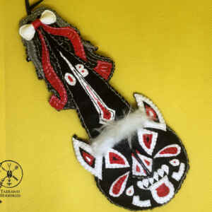 Old Red Padstow Oss Folklore Inspired Hanging Decoration