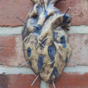 The Cursed Heart Ceramic wall decor