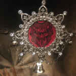 6 Horned Krampus Decoration - Red