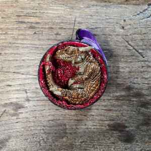 Gold baby Dragon Christmas bauble (Copy) (Copy)