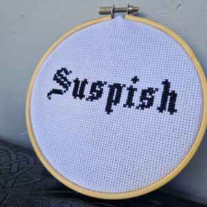 Suspish Cross stitch