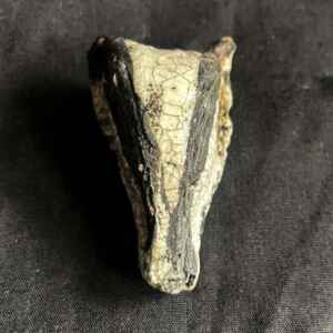 Handmade raku badger brooch pin