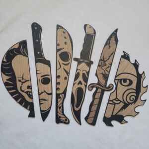 Horror Movie Wall Hanging Set